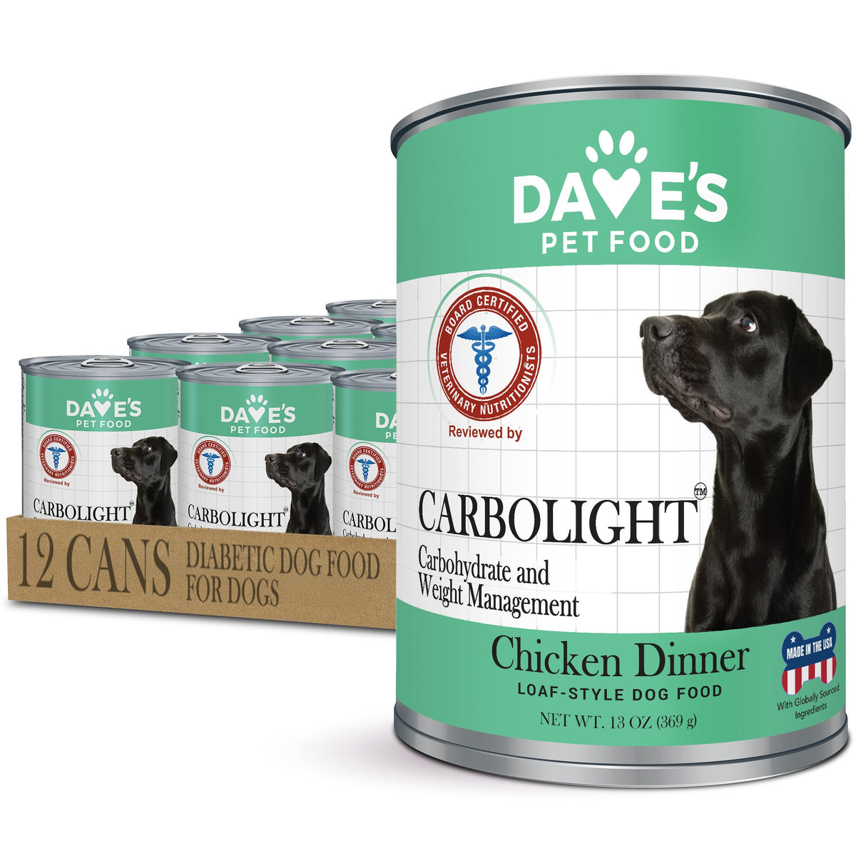 Dave's Pet Food Carbolight Carbohydrate & Weight Management for