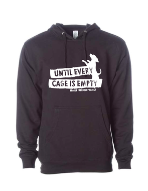 "Until Every Cage Is Empty" Pullover Hoodie