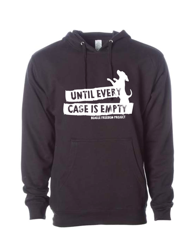 "Until Every Cage Is Empty" Pullover Hoodie