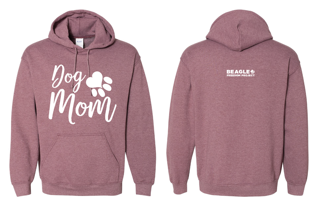 Dog Mom Comfy Hoodie – Beagle Freedom Project™