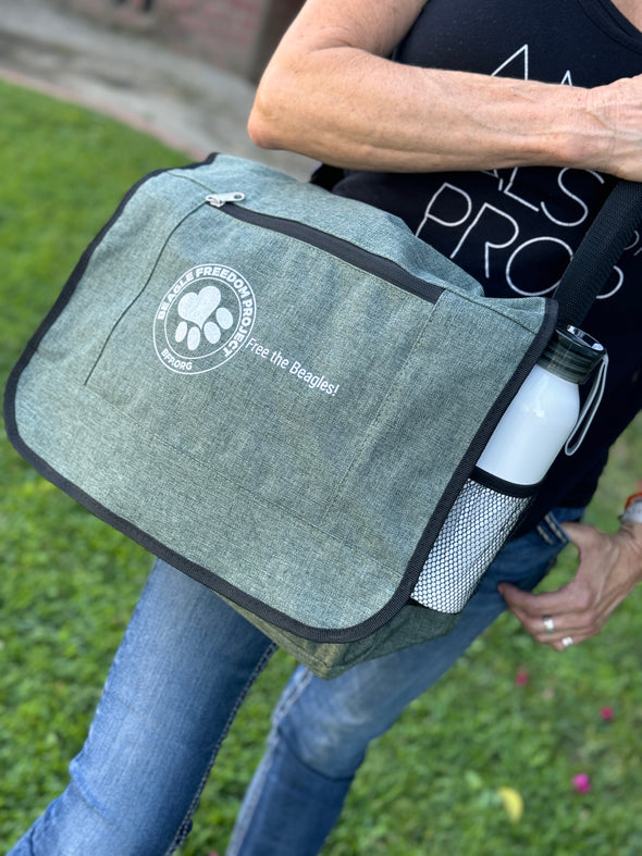 Free the Beagles Messenger Bag