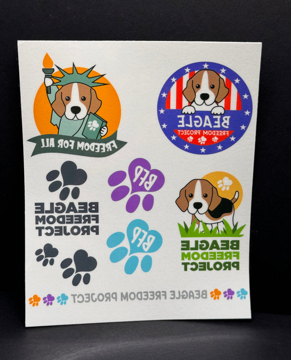 BFP Stickers and Temporary Tattoo Pack