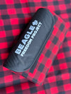 Red Roll-Up Picnic Blanket