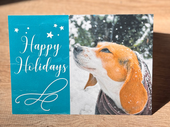 Happy Holidays Greeting Cards - 10 Pack