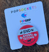 Pop Socket for your cell phone: End Animal Testing!