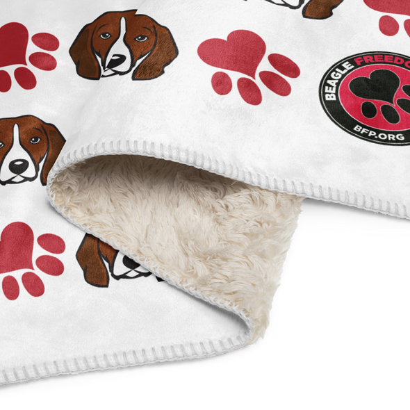 Beagle Love Throw – Beagle Freedom Project