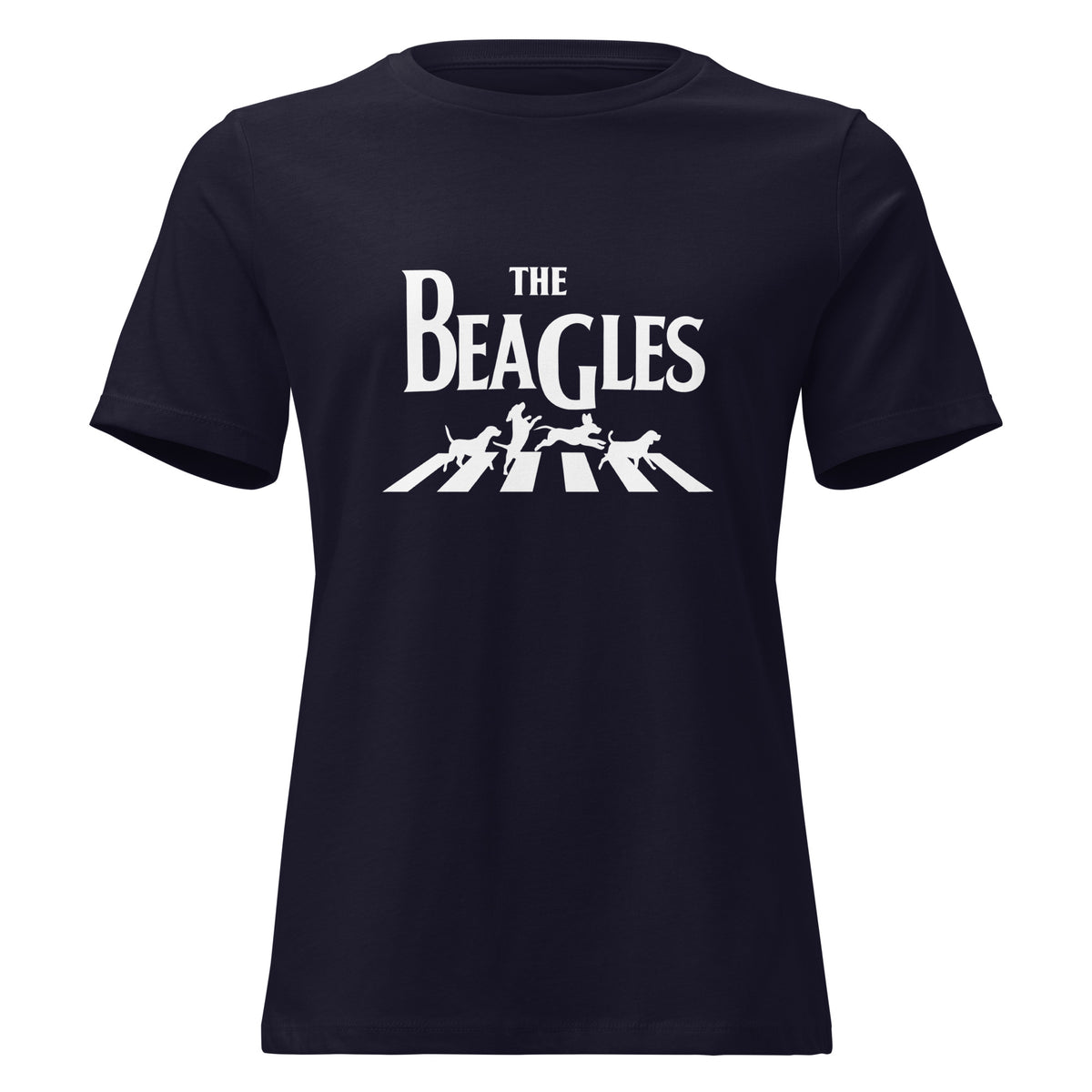 The Beagles Abbey Road Edition Women's Relaxed T-Shirt – Beagle Freedom ...