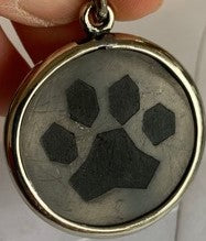 Limited Edition Shungite Heart and Paw Pendant