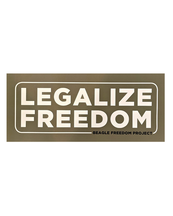 Bumper Sticker | Legalize Freedom