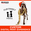 Custom Digital Portrait Experience by Fur Family Photos - Perfect Holiday Gift